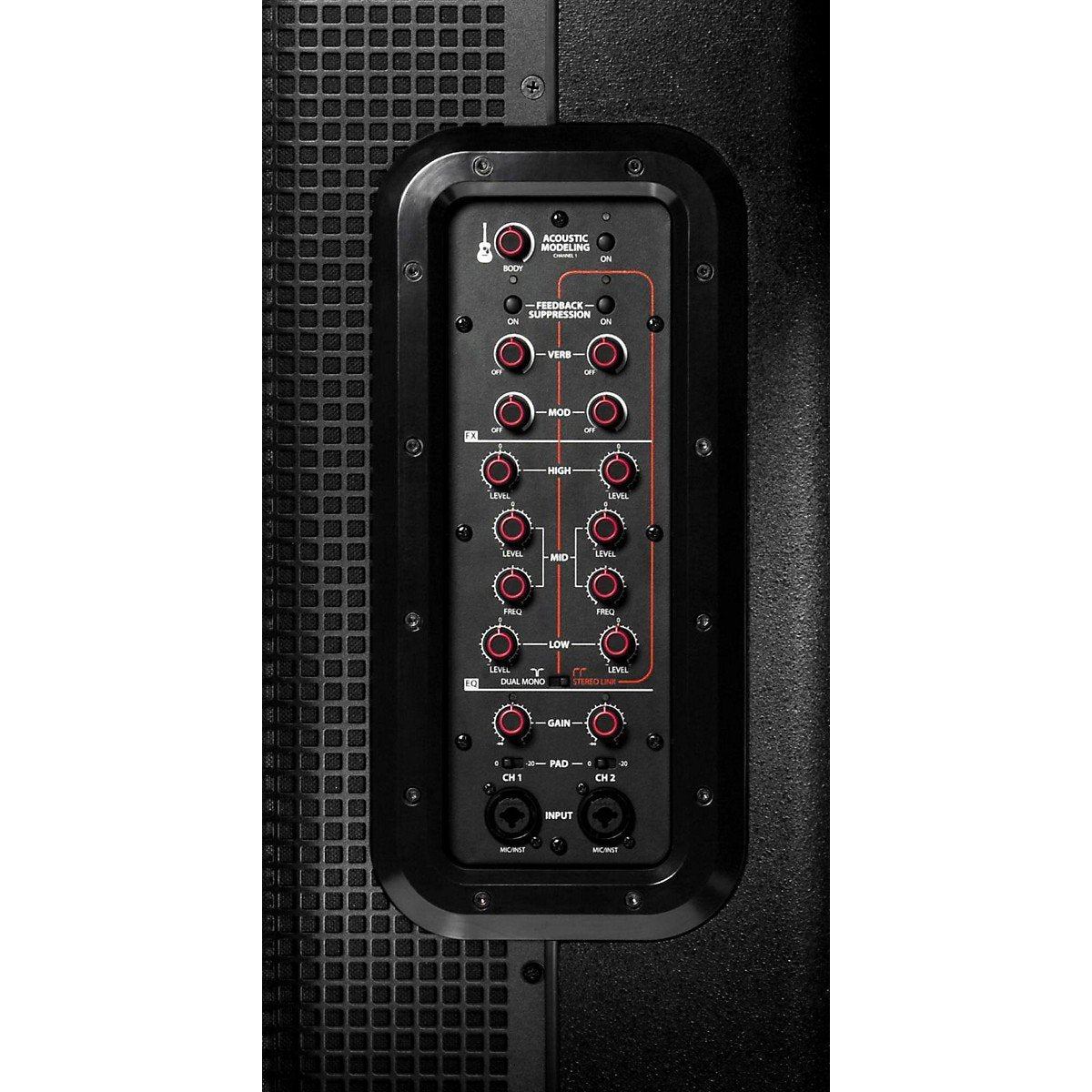LINE6 STAGESOURCE L2T AMPLIFICATORE PER CHITARRA ACUSTICA / CASSA ATTIVA 10"/1" 2 VIE 800W - TechSoundSystem.com
