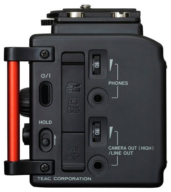 TASCAM DR60 V2 MKII REGISTRATORE PCM LINEARE / MIXER PER DSLR - TechSoundSystem.com