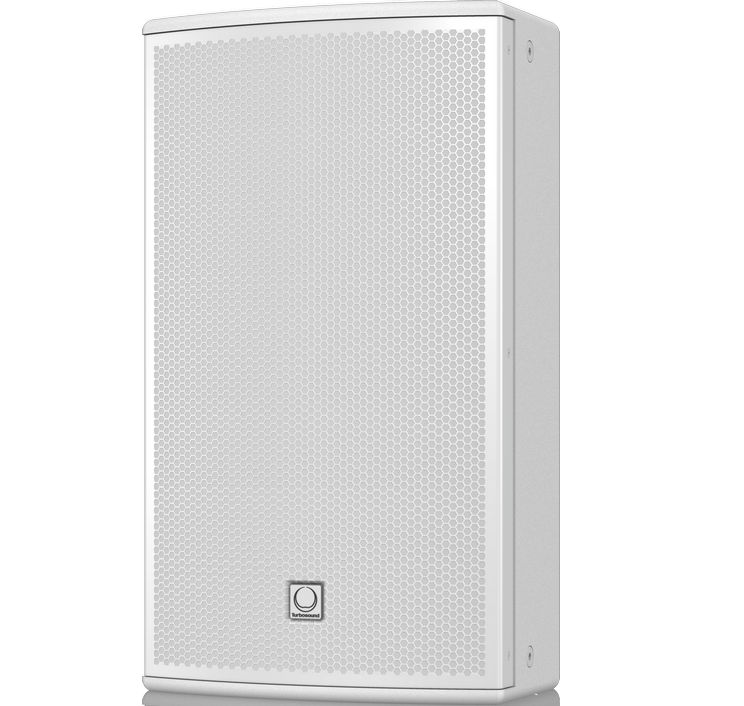 TURBOSOUND NUQ122 WH CASSA PASSIVA 1600 WATT WOOFER 12" TWEETER 1" 8 OHM CONNETTORI SPEAKON NL4 COLORE BIANCO - TechSoundSystem.com