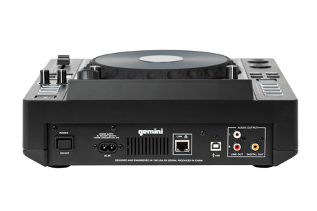 GEMINI MDJ900 MEDIA PLAYER LETTORE MP3 PROFESSIONALE USB PER DJ - TechSoundSystem.com