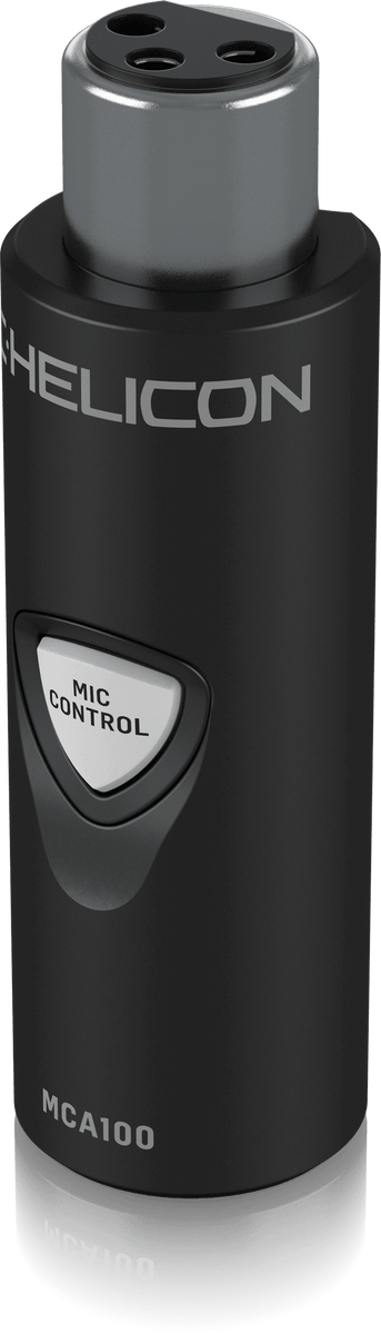 Adattatore TC Helicon MCA100 Per Controllo Microfono XLR | Pulsante LED Per Effetti Vocali Su Palco, Compatto E Resistente