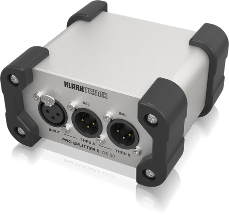 KLARK TEKNIK DS50 SPLITTER PASSIVO 1 IN 5 OUT CON TRASFORMATORE MIDAS E GAMMA DINAMICA ESTESA - TechSoundSystem.com