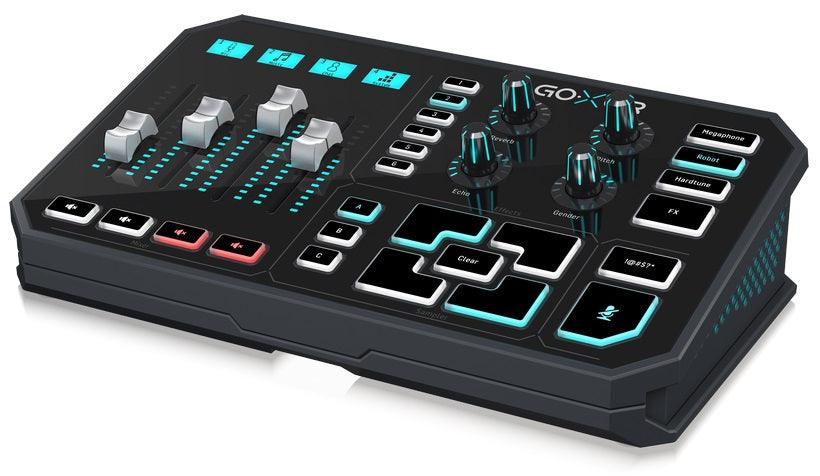 TC HELICON GO-XLR MIXER PORTATILE 4 PAD CANALI PLAY BROADCAST STREAM ONLINE - TechSoundSystem.com