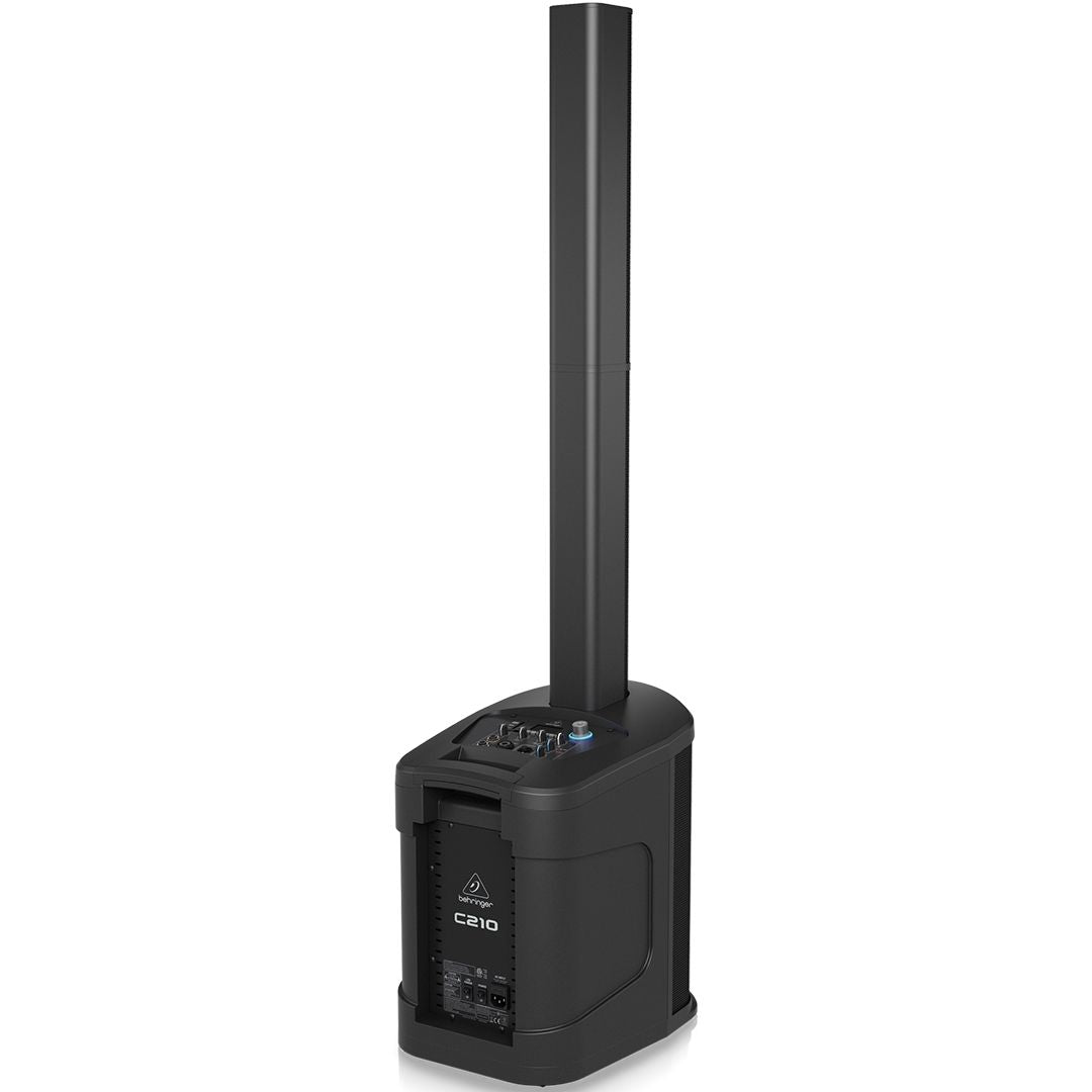 BEHRINGER C210 IMPIANTO COLONNA LED-SHOW DSP TELECOMANDO SUBWOOFER-8" 4 x 2.5" 3CH BLUETOOTH MP3 USB SD/MMC 200W - TechSoundSystem.com