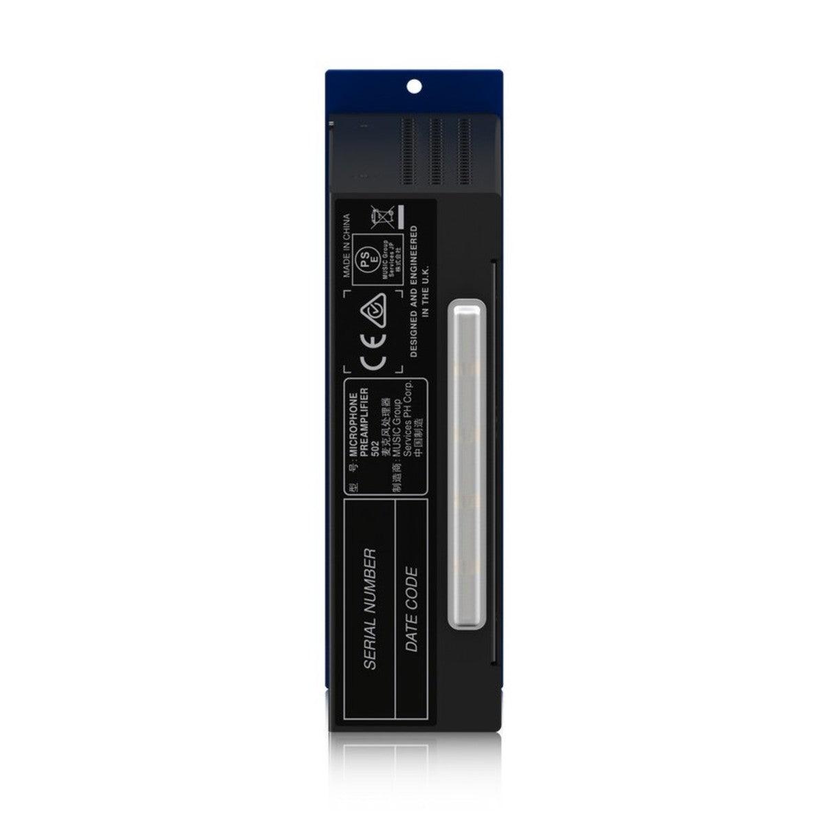 MIDAS 502 V2 PREAMPLIFICATORE MICROFONICO CON FILTRI PASSA ALTO E PASSA BASSO + PHANTOM 48V A RACK SERIE 500 - TechSoundSystem.com