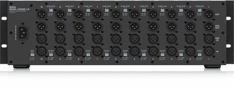 MIDAS LEGEND L10 LAUNCH POWER SUPPLY CHASSIS MONTAGGIO RACK 10 MODULI SERIE 500 - TechSoundSystem.com
