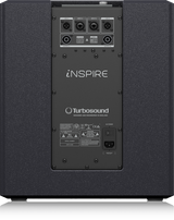 TURBOSOUND IP12B SUBWOOFER ATTIVO 12" CLASSE D 1000 WATT DISPLAY LCD + USCITE DI POTENZA SPEAKON + STREAMING BLUETOOTH + DSP KLARK TEKNIK - TechSoundSystem.com