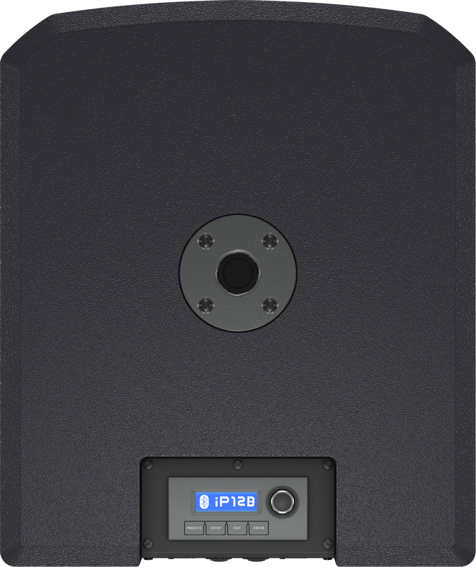 TURBOSOUND IP12B SUBWOOFER ATTIVO 12" CLASSE D 1000 WATT DISPLAY LCD + USCITE DI POTENZA SPEAKON + STREAMING BLUETOOTH + DSP KLARK TEKNIK - TechSoundSystem.com