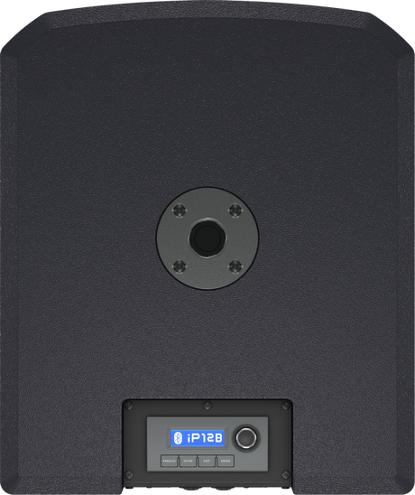 TURBOSOUND IP12B SUBWOOFER ATTIVO 12" CLASSE D 1000 WATT DISPLAY LCD + USCITE DI POTENZA SPEAKON + STREAMING BLUETOOTH + DSP KLARK TEKNIK - TechSoundSystem.com
