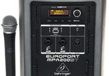 BEHRINGER MPA200BT CASSA ATTIVA + MICROFONO WIRELESS + STREAMING AUDIO BLUETOOTH 200W - TechSoundSystem.com