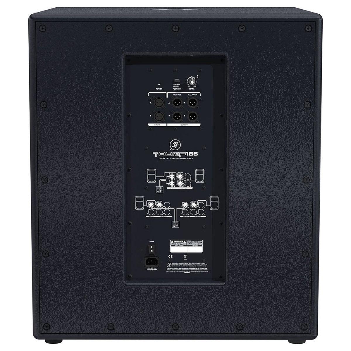 MACKIE THUMP 18S SUBWOOFER ATTIVO 18 1200 WATT - TechSoundSystem.com