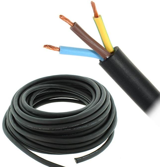 CAVO ALIMENTAZIONE RETE 10 MT NEUTRIK POWERCON TRUE-1 20A DA NAC3FX-W A NAC3MX-W POWER-LINK-CORD ISOLAMENTO NEOPRENE H07RN-F 3X2.5MM2 - TechSoundSystem.com