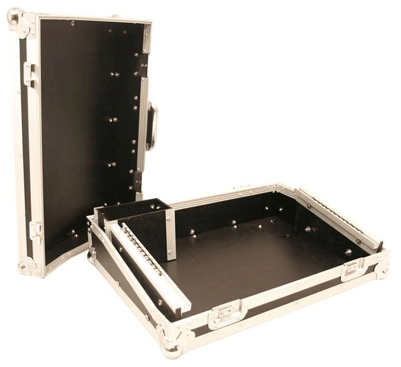 COBRA FC76 CASE INCLINATO FLIGHT CASE PORTA RACK 6 UNITA' PER MIXER LUCI 12/24 - TechSoundSystem.com