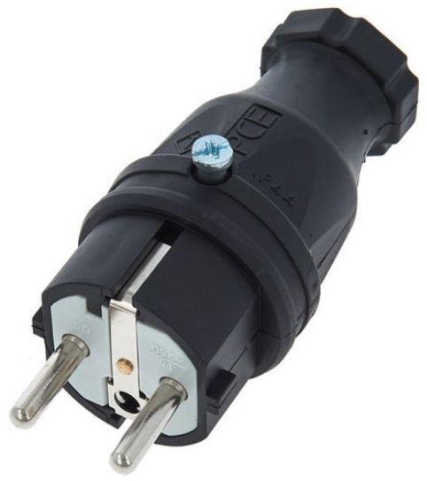 CAVO ALIMENTAZIONE RETE 3 MT SPINA ENTRATA PCE-324015 SCHUKO 16A-3P PRESA USCITA NEUTRIK POWERCON OUT TRUE-1 16A NAC3FXW POWER-LINK-CORD ISOLAMENTO NEOPRENE H07RN-F 3X2.5MM2 - TechSoundSystem.com
