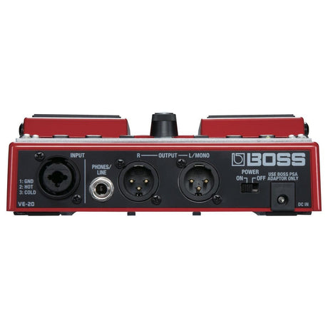 BOSS VE-20 MULTIEFFETTO A PEDALE PER VOCE E LOOPER - TechSoundSystem.com