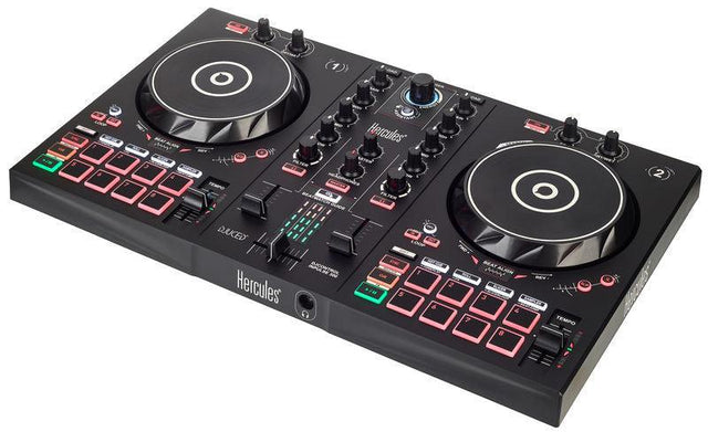 HERCULES DJ CONTROL INPULSE 300 CONTROLLER DIGITALE 2 DECK USB PER DJ EX-DEMO - TechSoundSystem.com