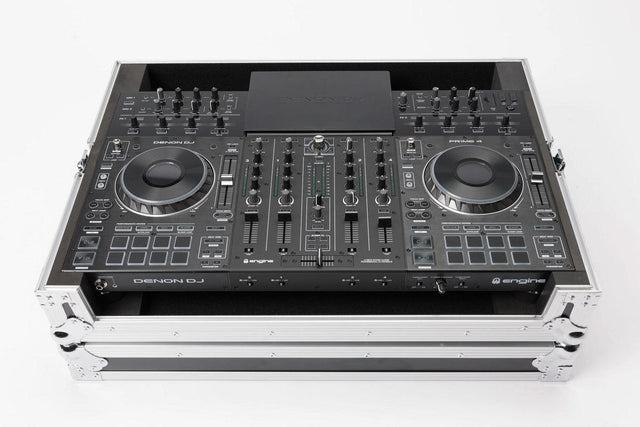 MAGMA DJ CONTROLLER CASE PRIME 4 FLIGHT CASE PER DENON PRIME 4 - TechSoundSystem.com