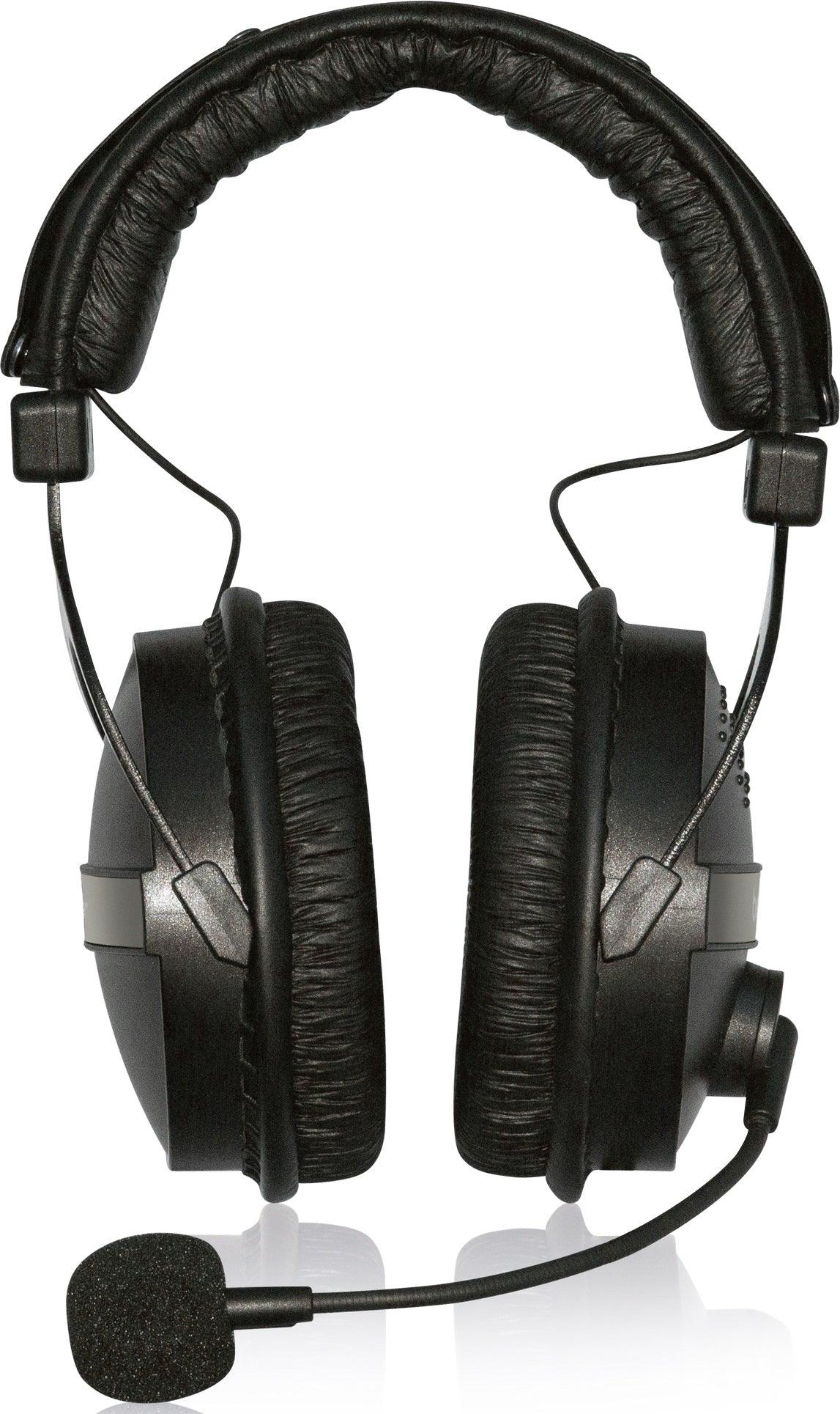 BEHRINGER HLC660M CUFFIE MONITOR CON MICROFONO INTEGRATO DRIVER 50MM - TechSoundSystem.com