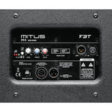 FBT MITUS 215 A CASSA ATTIVA DOPPIO WOOFER 15" + TWEETER 2" 1350 WATT RMS + CUSTODIE IN OMAGGIO EX-DEMO - TechSoundSystem.com