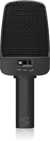 BEHRINGER B 906 MICROFONO DINAMICO SUPERCARDIOIDE PER AMPLIFICATORI PERCUSSIONI E FIATI - TechSoundSystem.com