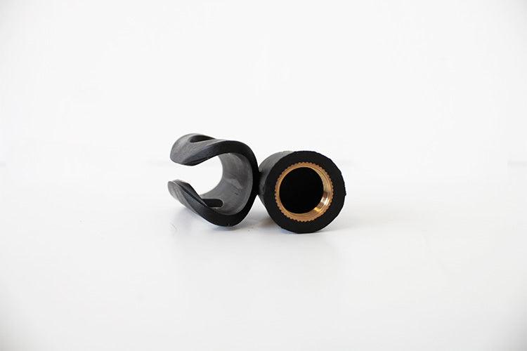 EXTREME CLAMP 2 CLAMP PER MICROFONO UNIVERSALE IN GOMMA DURA DA 27MM A 36MM - TechSoundSystem.com