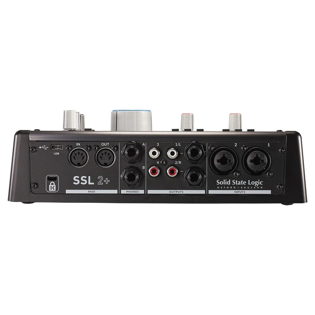 SOLID STATE LOGIC SSL2+ AUDIO INTERFACE INTERFACCIA AUDIO 2 IN 4 OUT EX-DEMO - TechSoundSystem.com