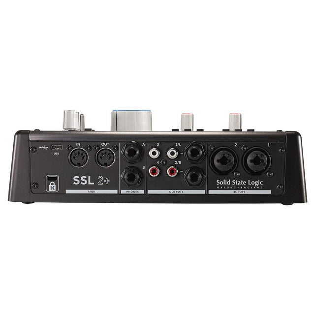 SOLID STATE LOGIC SSL2+ AUDIO INTERFACE INTERFACCIA AUDIO 2 IN 4 OUT EX-DEMO - TechSoundSystem.com