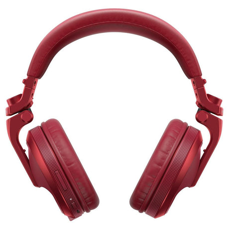 PIONEER HDJ X5 BT RED CUFFIA BLUETOOTH CHIUSA OVER EAR 32 OHM PER DJ ROSSO METALLIZATO - TechSoundSystem.com