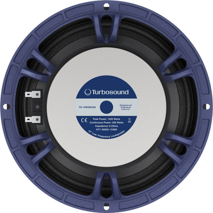 TURBOSOUND TS-10W300/8A WOOFER 10" LOW FREQUENCY 300 WATT PER APPLICAZIONI PA - TechSoundSystem.com