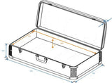 COBRA FC176 UNIVERSAL FOAM CASE FLIGHT CASE UNIVERSALE DIMENSIONI 501 x 371 x 159 MM - TechSoundSystem.com