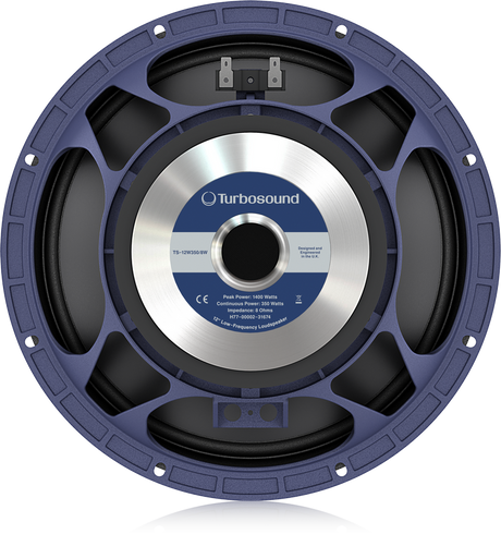 TURBOSOUND TS-12W350/8W WOOFER 12" LOW FREQUENCY 350 WATT PER APPLICAZIONI PA - TechSoundSystem.com