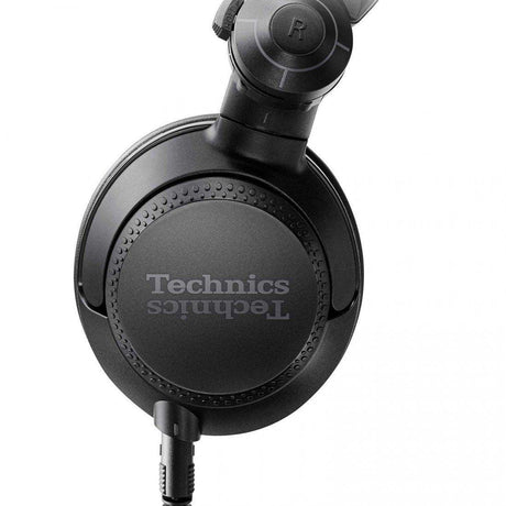 TECHNICS EAH-DJ1200 CUFFIA PER DJ PADIGLIONE 40MM PIEGHEVOLI CAVO RIMOVIBILE NERA BRACCIO 270 GRADI - TechSoundSystem.com