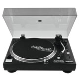 OMNITRONIC DD-2520 USB BLACK GIRADISCHI PER DJ TRAZIONE DIRETTA NERO - TechSoundSystem.com