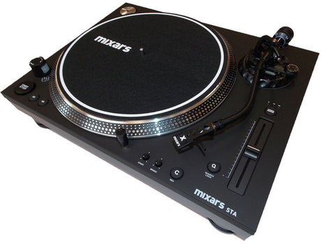 MIXARS STA GIRADISCHI PROFESSIONALE A TRAZIONE DIRETTA CON BRACCIO CURVO EX-DEMO - TechSoundSystem.com