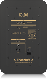 TANNOY GOLD 8 MONITOR DA STUDIO 8" 300 WATT CON TWEETER COASSIALE DA 1" - TechSoundSystem.com