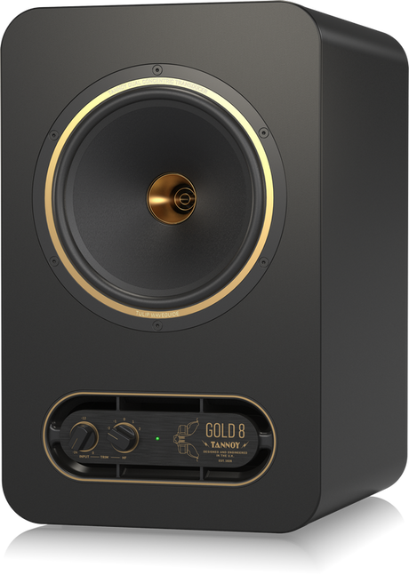 TANNOY GOLD 8 MONITOR DA STUDIO 8" 300 WATT CON TWEETER COASSIALE DA 1" - TechSoundSystem.com