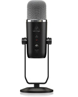 BEHRINGER BIGFOOT MICROFONO DA STUDIO USB CON 4 PATTERN CONTROLLO CUFFIA VOLUME MUTE - TechSoundSystem.com