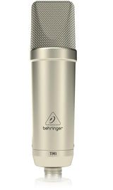 BEHRINGER TM1 MICROFONO A CONDENSATORE A DIAFRAMMA LARGO CON ANTIPOP E SUPPORTO ELASTICO - TechSoundSystem.com