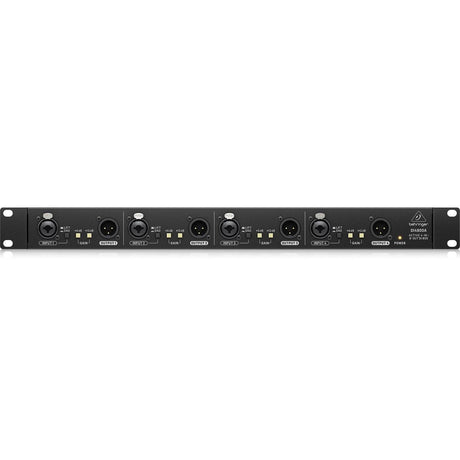 BEHRINGER DI4800A DIRECT BOX ULTRA DI-BOX ATTIVA 4 CANALI UNA UNITA RACK CONVERTITORE SEGNALE JACK A XLR - TechSoundSystem.com