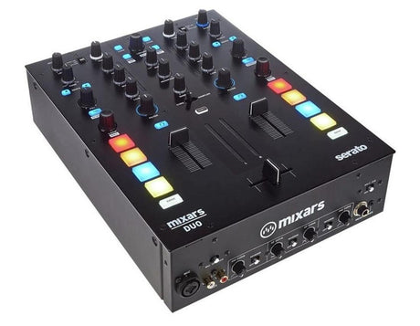 MIXARS DUO MKII MIXER PER DJ 2 CANALI PER SERATO 8 PAD - TechSoundSystem.com