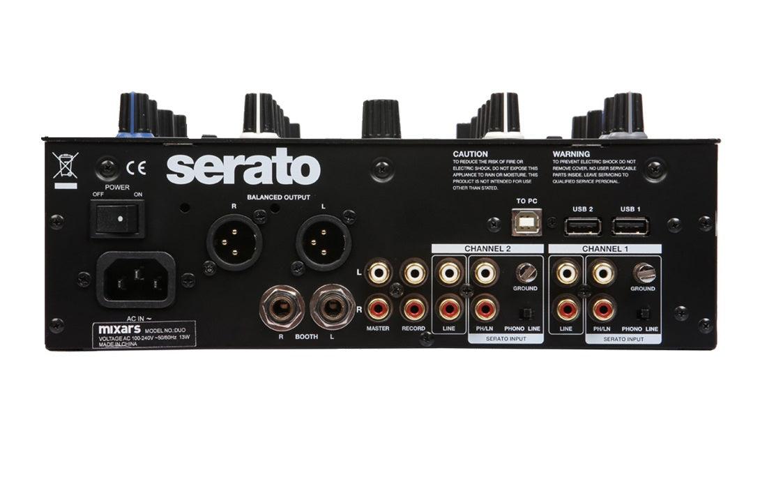 MIXARS DUO MKII MIXER PER DJ 2 CANALI PER SERATO 8 PAD - TechSoundSystem.com