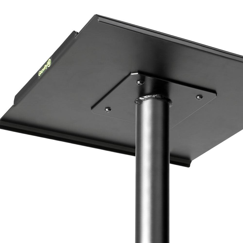 GRAVITY SP3202 STATIVO PER MONITOR DA STUDIO IN ACCIAIO COLORE NERO - TechSoundSystem.com