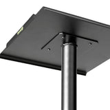 GRAVITY SP3202 STATIVO PER MONITOR DA STUDIO IN ACCIAIO COLORE NERO - TechSoundSystem.com