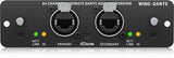 BEHRINGER WING-DANTE SCHEDA ESPANSIONE 64x64 CANALI PER MIXER WING - TechSoundSystem.com