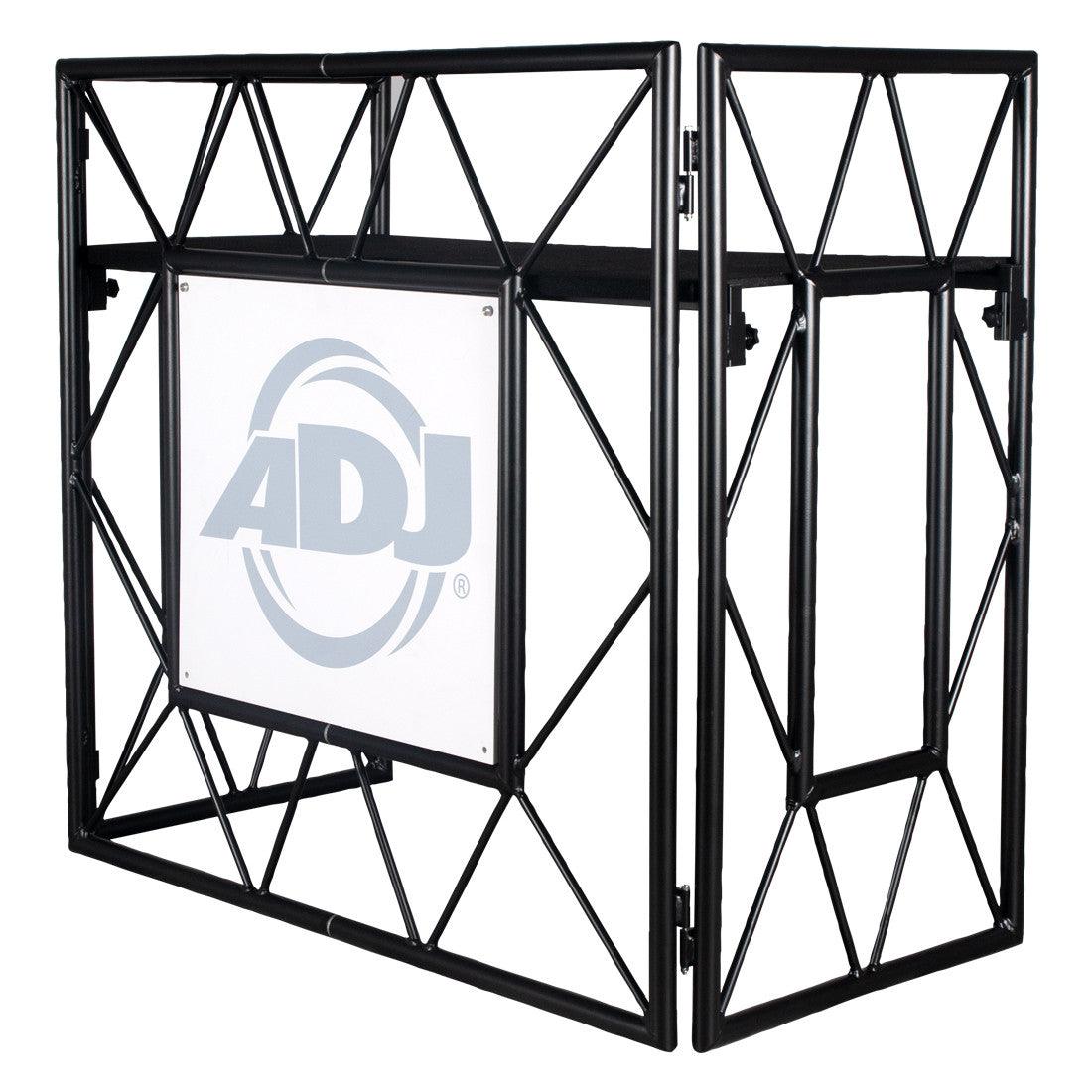 AMERICAN DJ ACCU STAND PRO EVENT TABLE II MB TAVOLO PIEGHEVOLE PER DJ ED EVENTI FINITURA MATTE BLACK - TechSoundSystem.com