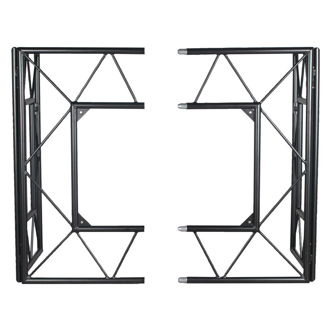 AMERICAN DJ ACCU STAND PRO EVENT TABLE II MB TAVOLO PIEGHEVOLE PER DJ ED EVENTI FINITURA MATTE BLACK - TechSoundSystem.com