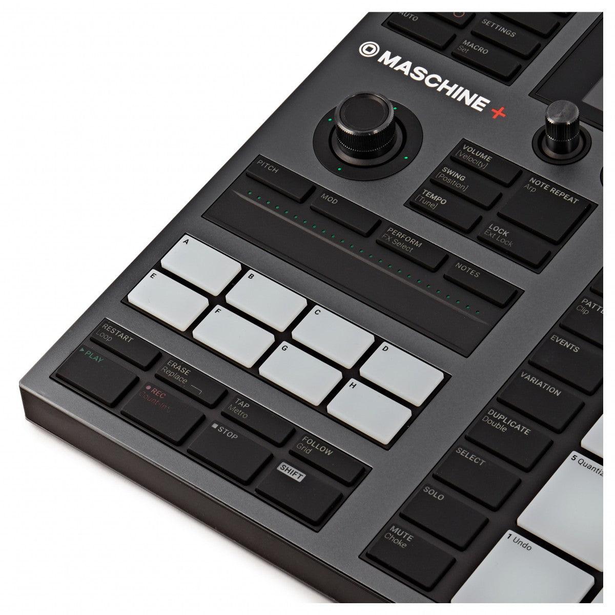 NATIVE INSTRUMENTS MASCHINE+ PLUS GROOVE BOX SAMPLER DRUM MACHINE E SINTETIZZATORE - TechSoundSystem.com