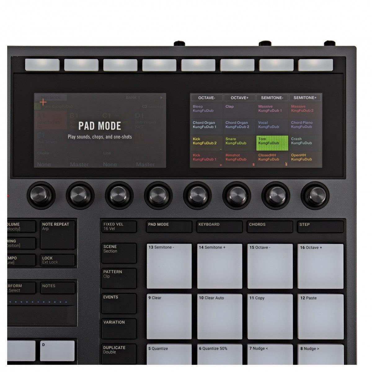 NATIVE INSTRUMENTS MASCHINE+ PLUS GROOVE BOX SAMPLER DRUM MACHINE E SINTETIZZATORE - TechSoundSystem.com