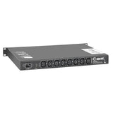 ADAM HALL PCL10 CONDIZIONATORE DI TENSIONE DISTRIBUTORE A RACK CON ILLUMINAZIONE A LED REGOLABILE - TechSoundSystem.com