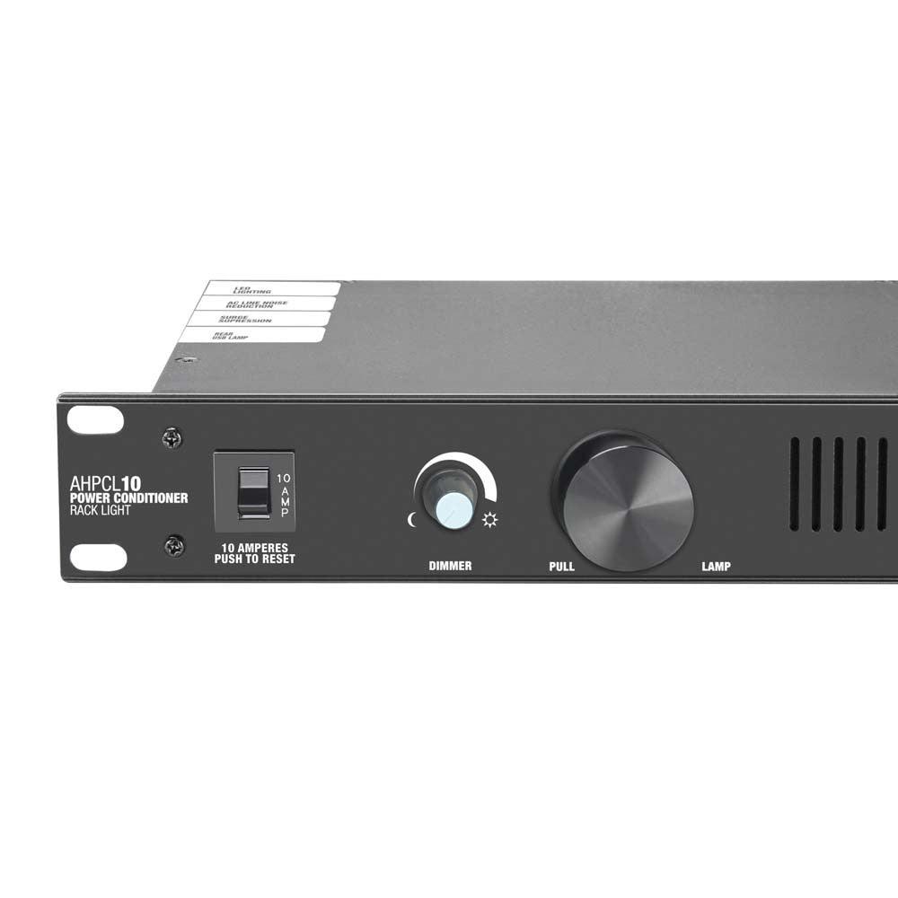 ADAM HALL PCL10 CONDIZIONATORE DI TENSIONE DISTRIBUTORE A RACK CON ILLUMINAZIONE A LED REGOLABILE - TechSoundSystem.com
